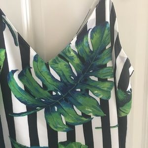 ASOS Palm Print Maternity Tank Top